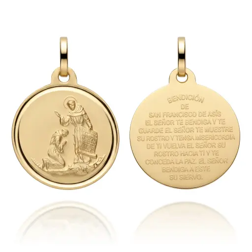 [6075 B] Medalla San Francisco de Asís