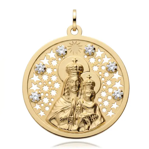 [6324-30] Medalla Virgen del Carmen Circonitas