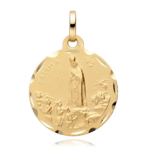 [6382 T] Medalla Virgen de Fátima Talla