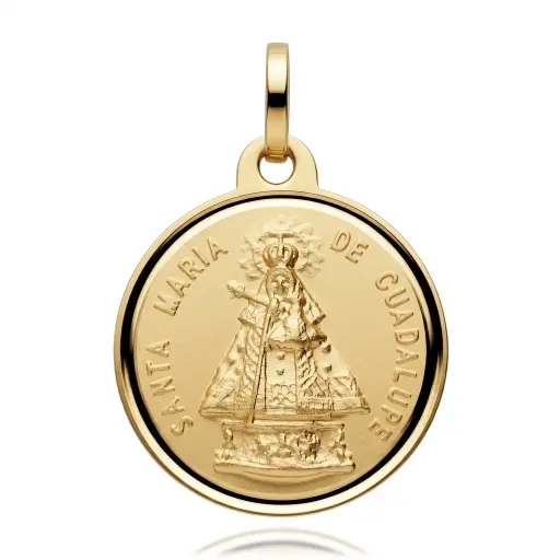 [6031 B] Medalla Virgen de Guadalupe Bisel