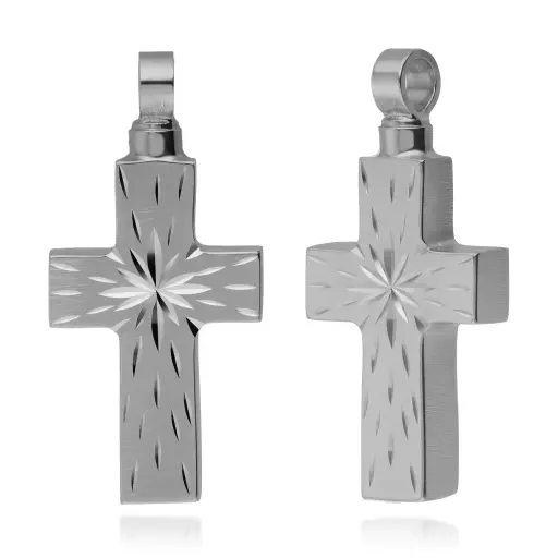 [AG 2647 B] Colgante Fúnebre Cruz 