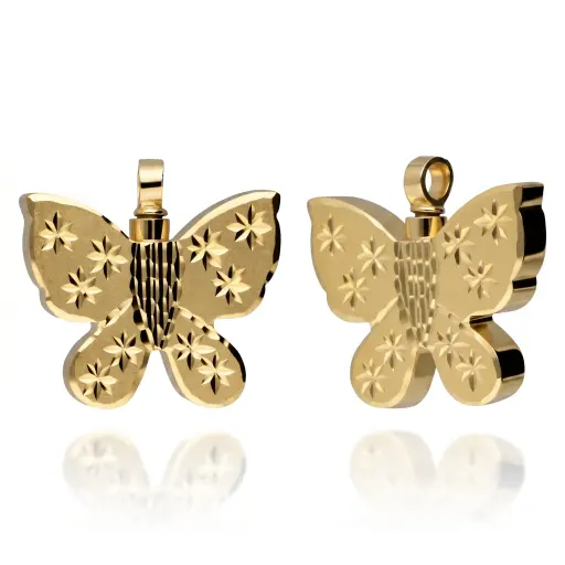 [2681 B] Colgante Fúnebre Mariposa 