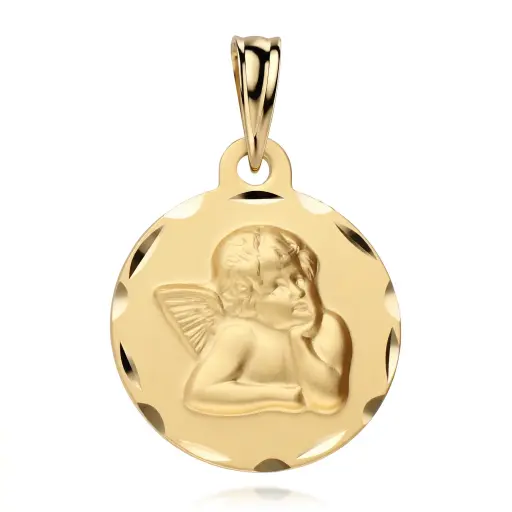 [6096] Medalla Angelote Redonda