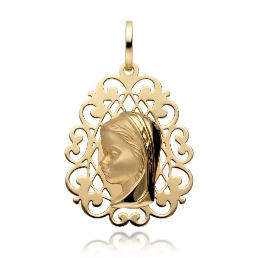 [6351] Medalla Virgen Niña 