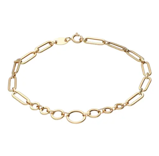 [5218] Pulsera Eslabones